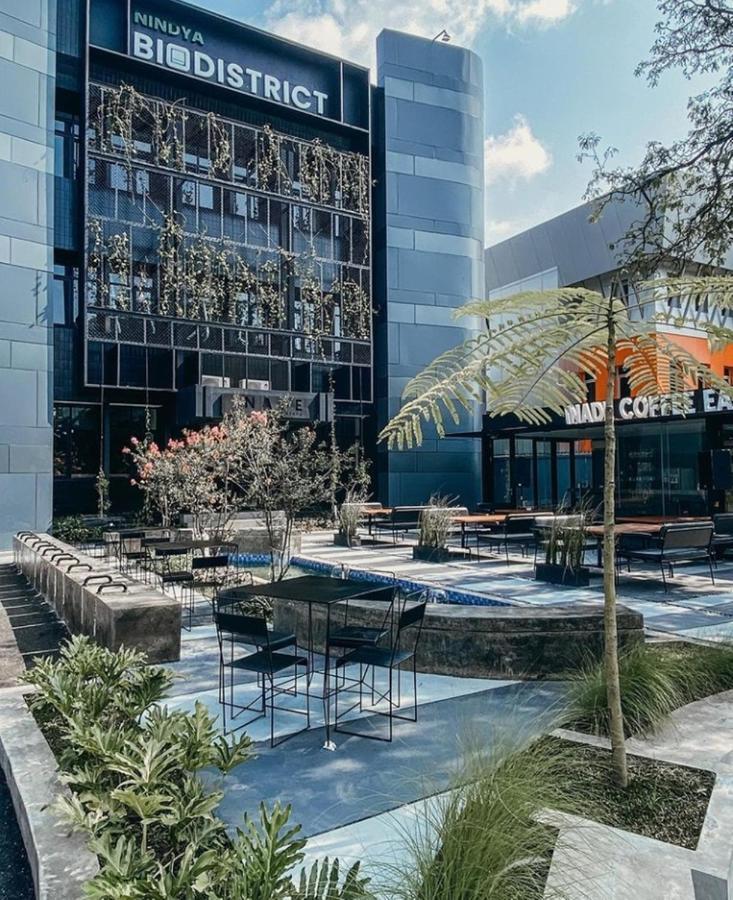 Nindya Biodistrict Hotel Bandung Bagian luar foto