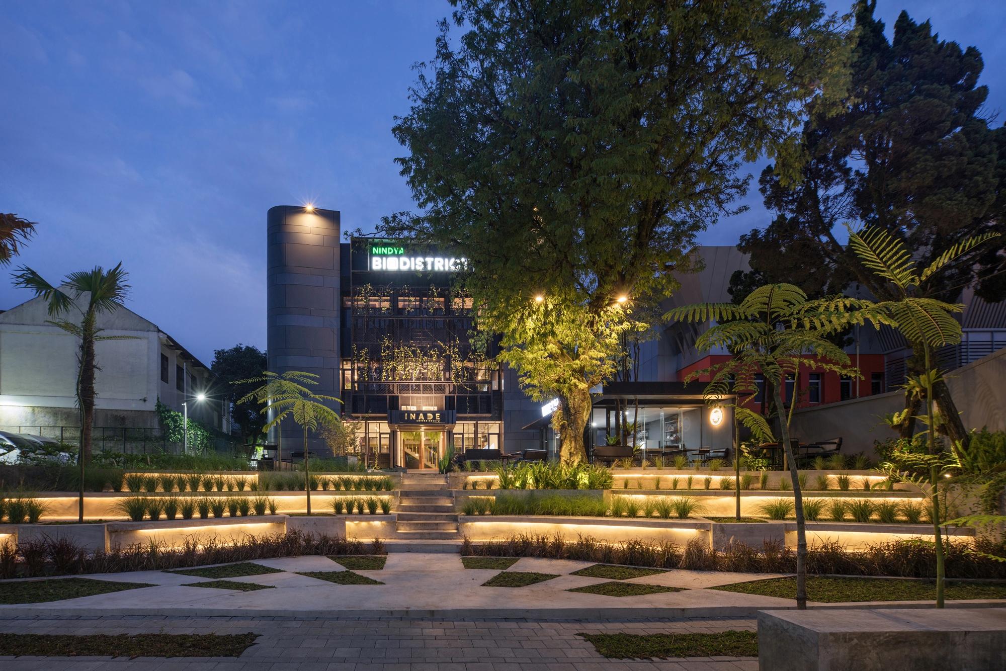 Nindya Biodistrict Hotel Bandung Bagian luar foto